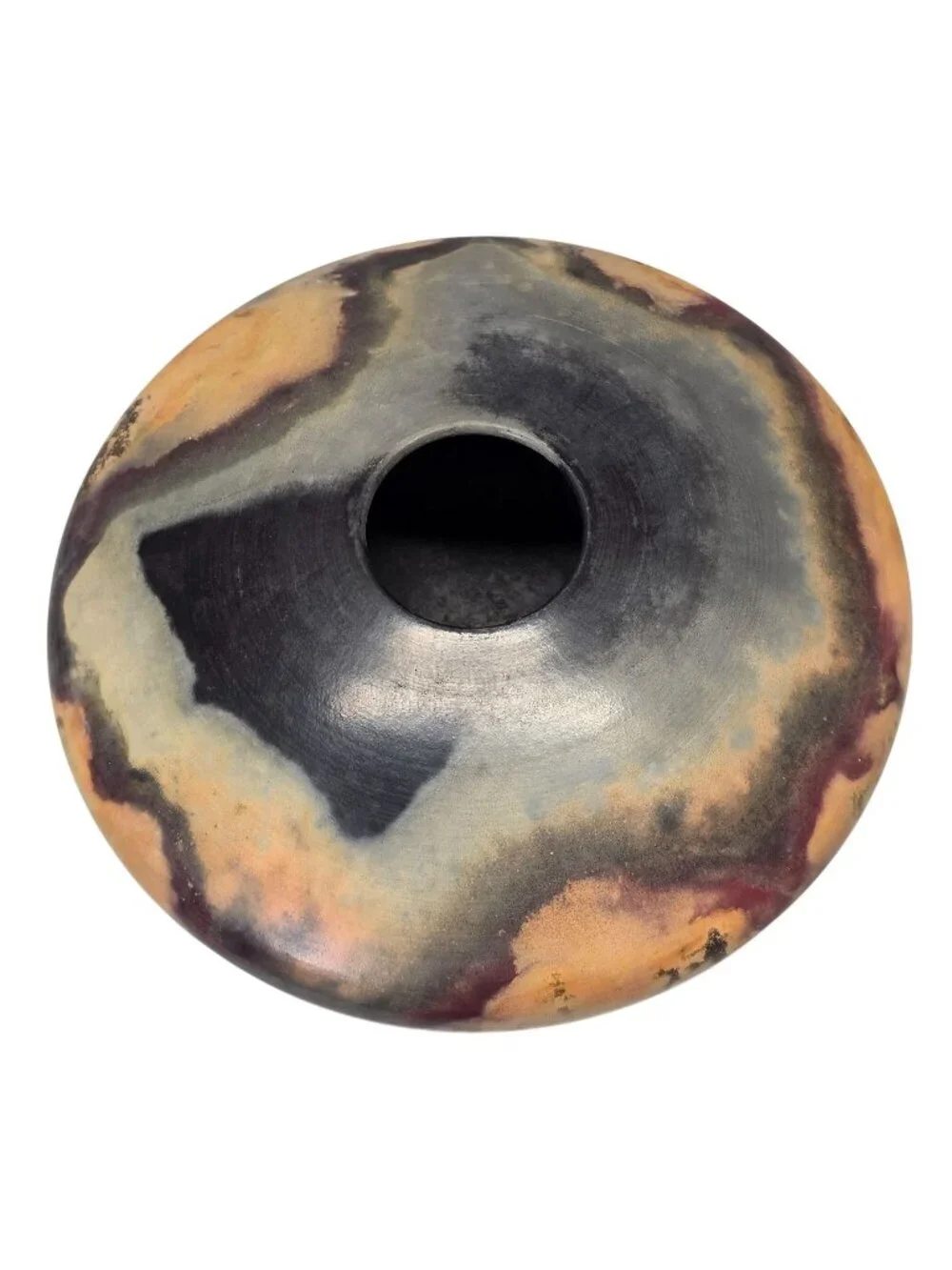 Bill Kennedy 1987 Pit Fired Burnished Studio Pottery Vessel 10